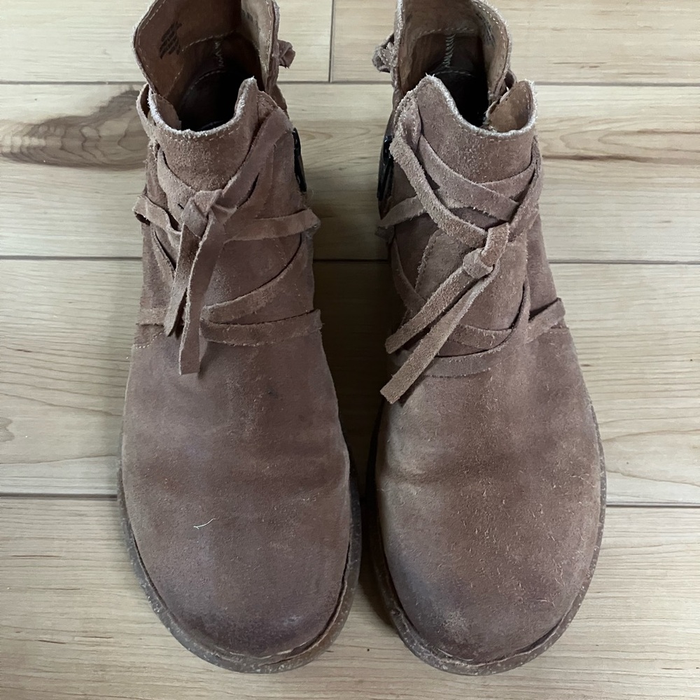 Born Tarkiln Suede Booties